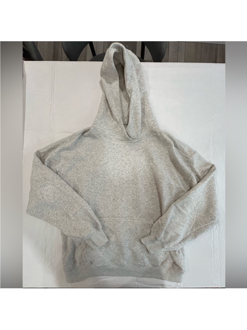 Hollister Light Grey Hoodie